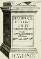 An illustration from Marmi cremonesi, ossia, Ragguaglio delle antiche inscrizioni che si conservano nella villa delle Torri de' Picenardi : opera (1791)