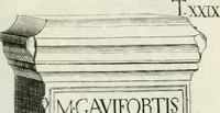 An illustration from Marmi cremonesi, ossia, Ragguaglio delle antiche inscrizioni che si conservano nella villa delle Torri de' Picenardi : opera (1791)