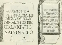 An illustration from Marmi cremonesi, ossia, Ragguaglio delle antiche inscrizioni che si conservano nella villa delle Torri de' Picenardi : opera (1791)