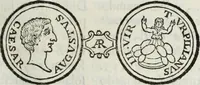 An illustration from Marmi eruditi, ovvero, Lettere sopra alcune antiche inscrizioni (1719)