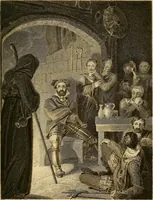 An illustration from Marmion; a tale of Flodden Field. (1809)