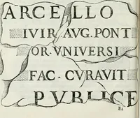 Picture 41 of 98 from Marmora Felsinea : innumeris non solum inscriptionibus exteris hucusque ineditis : sed etiam quamplurimis doctissimorum virorum expositionibus roborata & aucta : illustrissimo ac amplissimo Bononiae Senatui dicata (1690), leaf 157