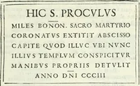 Picture 51 of 98 from Marmora Felsinea : innumeris non solum inscriptionibus exteris hucusque ineditis : sed etiam quamplurimis doctissimorum virorum expositionibus roborata & aucta : illustrissimo ac amplissimo Bononiae Senatui dicata (1690), leaf 242