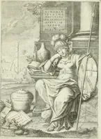 An illustration from Marmora Felsinea : innumeris non solum inscriptionibus exteris hucusque ineditis : sed etiam quamplurimis doctissimorum virorum expositionibus roborata & aucta : illustrissimo ac amplissimo Bononiae Senatui dicata (1690)
