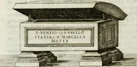 Picture 67 of 98 from Marmora Felsinea : innumeris non solum inscriptionibus exteris hucusque ineditis : sed etiam quamplurimis doctissimorum virorum expositionibus roborata & aucta : illustrissimo ac amplissimo Bononiae Senatui dicata (1690), leaf 401