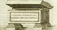 An illustration from Marmora Felsinea : innumeris non solum inscriptionibus exteris hucusque ineditis : sed etiam quamplurimis doctissimorum virorum expositionibus roborata & aucta : illustrissimo ac amplissimo Bononiae Senatui dicata (1690)