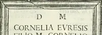 Picture 69 of 98 from Marmora Felsinea : innumeris non solum inscriptionibus exteris hucusque ineditis : sed etiam quamplurimis doctissimorum virorum expositionibus roborata & aucta : illustrissimo ac amplissimo Bononiae Senatui dicata (1690), leaf 434