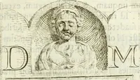 An illustration from Marmora Felsinea : innumeris non solum inscriptionibus exteris hucusque ineditis : sed etiam quamplurimis doctissimorum virorum expositionibus roborata & aucta : illustrissimo ac amplissimo Bononiae Senatui dicata (1690)