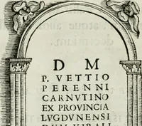 Picture 34 of 98 from Marmora Felsinea : innumeris non solum inscriptionibus exteris hucusque ineditis : sed etiam quamplurimis doctissimorum virorum expositionibus roborata & aucta : illustrissimo ac amplissimo Bononiae Senatui dicata (1690), leaf 73