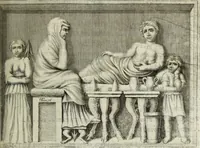 An illustration from Marmora Oxoniensia, ex Arundellianis, Seldenianis aliisque conflata (1676)
