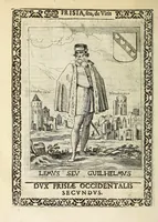 Picture 30 of 61 from Martini Hamconii Frisia; seu, De viris rebusque Frisiae illustribus libri duo. Opus ab authore recognitum, auctum, & imaginibus regum, potestatum, ac principum exornatum. Adiecti sunt pontifices Frisiorum ethnici, seu praefecti druydum: episcopi ultraiectini: comites Hollandiae & Zelandiae: diplomataque, & monumenta aliquot pontificum, caesarum, ac aliorum heroum, virtutem Frisiorum declarantia (1620), leaf 100