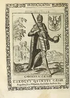 An illustration from Martini Hamconii Frisia; seu, De viris rebusque Frisiae illustribus libri duo. Opus ab authore recognitum, auctum, & imaginibus regum, potestatum, ac principum exornatum. Adiecti sunt pontifices Frisiorum ethnici, seu praefecti druydum: episcopi ultraiectini: comites Hollandiae & Zelandiae: diplomataque, & monumenta aliquot pontificum, caesarum, ac aliorum heroum, virtutem Frisiorum declarantia (1620)