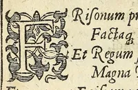An illustration from Martini Hamconii Frisia; seu, De viris rebusque Frisiae illustribus libri duo. Opus ab authore recognitum, auctum, & imaginibus regum, potestatum, ac principum exornatum. Adiecti sunt pontifices Frisiorum ethnici, seu praefecti druydum: episcopi ultraiectini: comites Hollandiae & Zelandiae: diplomataque, & monumenta aliquot pontificum, caesarum, ac aliorum heroum, virtutem Frisiorum declarantia (1620)