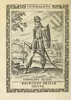 Picture 11 of 61 from Martini Hamconii Frisia; seu, De viris rebusque Frisiae illustribus libri duo. Opus ab authore recognitum, auctum, & imaginibus regum, potestatum, ac principum exornatum. Adiecti sunt pontifices Frisiorum ethnici, seu praefecti druydum: episcopi ultraiectini: comites Hollandiae & Zelandiae: diplomataque, & monumenta aliquot pontificum, caesarum, ac aliorum heroum, virtutem Frisiorum declarantia (1620), leaf 62