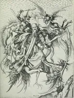 An illustration from Martin Schongauer et l'art du Haut-Rhin au XVe siècle (1911)