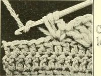 An illustration from The Mary Frances knitting and crocheting book; (1918)