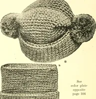 An illustration from The Mary Frances knitting and crocheting book; (1918)