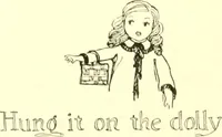 An illustration from The Mary Frances knitting and crocheting book; (1918)