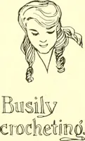 An illustration from The Mary Frances knitting and crocheting book; (1918)