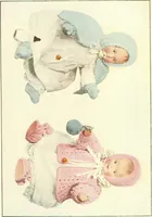 An illustration from The Mary Frances knitting and crocheting book; (1918)