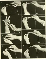 An illustration from The Mary Frances knitting and crocheting book; (1918)