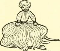 An illustration from The Mary Frances knitting and crocheting book; (1918)