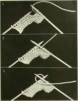 An illustration from The Mary Frances knitting and crocheting book; (1918)