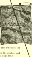 An illustration from The Mary Frances knitting and crocheting book; (1918)