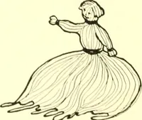 An illustration from The Mary Frances knitting and crocheting book; (1918)