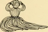 An illustration from The Mary Frances knitting and crocheting book; (1918)