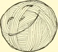 An illustration from The Mary Frances knitting and crocheting book; (1918)