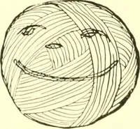 An illustration from The Mary Frances knitting and crocheting book; (1918)