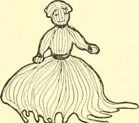 An illustration from The Mary Frances knitting and crocheting book; (1918)