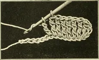 An illustration from The Mary Frances knitting and crocheting book; (1918)