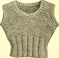 An illustration from The Mary Frances knitting and crocheting book; (1918)