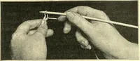 An illustration from The Mary Frances knitting and crocheting book; (1918)