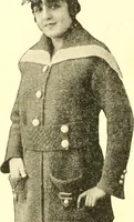 An illustration from The Mary Frances knitting and crocheting book; (1918)