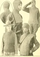 An illustration from The Mary Frances knitting and crocheting book; (1918)