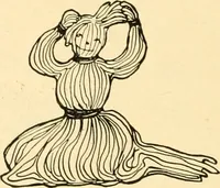 An illustration from The Mary Frances knitting and crocheting book; (1918)