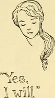 An illustration from The Mary Frances knitting and crocheting book; (1918)