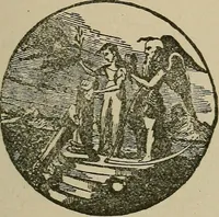 Picture 2 of 4 from Masonic monitor of the degrees of entered apprentice, fellow craft and master mason, together with the ceremony of reception of visitors, instituting and constituting lodges, installations, laying corner stones, dedications, masonic burial, and lodge of sorrow (1909), leaf 66