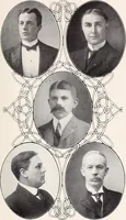 An illustration from Massachusetts consistory of sublime princes of the royal secret, thirty-second degree of the Ancient and accepted Scottish rite for the northern jurisdiction of the United States, Boston, Massachusetts (1908)