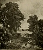 An illustration from The masterpieces of Constable (1776-1837). Sixty reproductions of photographs from the original paintings, affording examples of the different characteristics of the artist's work (1910)