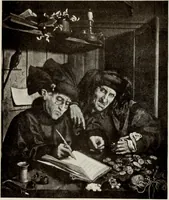 An illustration from The masterpieces of the early Flemish painters : sixty reproductions of photographs from the original paintings, by F. Hanfstaengl, affording examples of the different characteristics of the artist's work (1908)