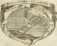 An illustration from Mater amoris et doloris : quam Christus in cruce moriens omnibus ac singulis suis fidelibus in matrem legavit : ecce mater tua : nunc explicata per sacra emblemata, figuras scripturae quàm plurimas, conceptus varios praedicabiles, SS. patrum sententias, raras historias, & pios ad Jesum patientem, ac sanctissimam matrem ejus compatientem affectus : opus omnibus Jesum & Mariam amantibus, praedicantibus, aut meditantibus perutile, com triplici indice considerationum, rerum memorabilium, & concionatorio, formandis per annum concionibus opportuno (1741)
