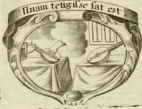 Picture 39 of 95 from Mater amoris et doloris : quam Christus in cruce moriens omnibus ac singulis suis fidelibus in matrem legavit : ecce mater tua : nunc explicata per sacra emblemata, figuras scripturae quàm plurimas, conceptus varios praedicabiles, SS. patrum sententias, raras historias, & pios ad Jesum patientem, ac sanctissimam matrem ejus compatientem affectus : opus omnibus Jesum & Mariam amantibus, praedicantibus, aut meditantibus perutile, com triplici indice considerationum, rerum memorabilium, & concionatorio, formandis per annum concionibus opportuno (1741), leaf 225