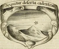 An illustration from Mater amoris et doloris : quam Christus in cruce moriens omnibus ac singulis suis fidelibus in matrem legavit : ecce mater tua : nunc explicata per sacra emblemata, figuras scripturae quàm plurimas, conceptus varios praedicabiles, SS. patrum sententias, raras historias, & pios ad Jesum patientem, ac sanctissimam matrem ejus compatientem affectus : opus omnibus Jesum & Mariam amantibus, praedicantibus, aut meditantibus perutile, com triplici indice considerationum, rerum memorabilium, & concionatorio, formandis per annum concionibus opportuno (1741)