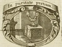 Picture 50 of 95 from Mater amoris et doloris : quam Christus in cruce moriens omnibus ac singulis suis fidelibus in matrem legavit : ecce mater tua : nunc explicata per sacra emblemata, figuras scripturae quàm plurimas, conceptus varios praedicabiles, SS. patrum sententias, raras historias, & pios ad Jesum patientem, ac sanctissimam matrem ejus compatientem affectus : opus omnibus Jesum & Mariam amantibus, praedicantibus, aut meditantibus perutile, com triplici indice considerationum, rerum memorabilium, & concionatorio, formandis per annum concionibus opportuno (1741), leaf 288