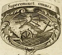 Picture 63 of 95 from Mater amoris et doloris : quam Christus in cruce moriens omnibus ac singulis suis fidelibus in matrem legavit : ecce mater tua : nunc explicata per sacra emblemata, figuras scripturae quàm plurimas, conceptus varios praedicabiles, SS. patrum sententias, raras historias, & pios ad Jesum patientem, ac sanctissimam matrem ejus compatientem affectus : opus omnibus Jesum & Mariam amantibus, praedicantibus, aut meditantibus perutile, com triplici indice considerationum, rerum memorabilium, & concionatorio, formandis per annum concionibus opportuno (1741), leaf 351