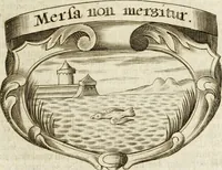An illustration from Mater amoris et doloris : quam Christus in cruce moriens omnibus ac singulis suis fidelibus in matrem legavit : ecce mater tua : nunc explicata per sacra emblemata, figuras scripturae quàm plurimas, conceptus varios praedicabiles, SS. patrum sententias, raras historias, & pios ad Jesum patientem, ac sanctissimam matrem ejus compatientem affectus : opus omnibus Jesum & Mariam amantibus, praedicantibus, aut meditantibus perutile, com triplici indice considerationum, rerum memorabilium, & concionatorio, formandis per annum concionibus opportuno (1741)